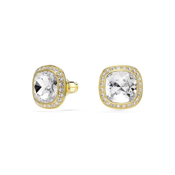 Swarovski Una Angelic Ohrstecker Kissenschliff Weiss 18K goldbeschichtet - 5764762