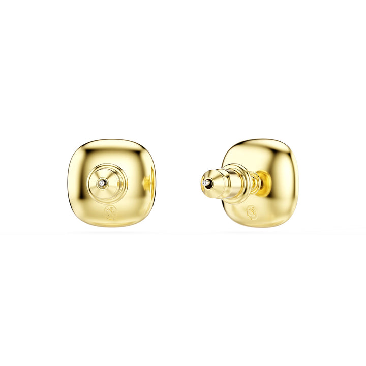 Swarovski Una Angelic Ohrstecker Kissenschliff Weiss 18K goldbeschichtet - 5764762
