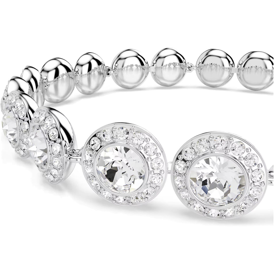Swarovski Una Angelic Set Rundschliff Weiss Rhodiniert - 5367853