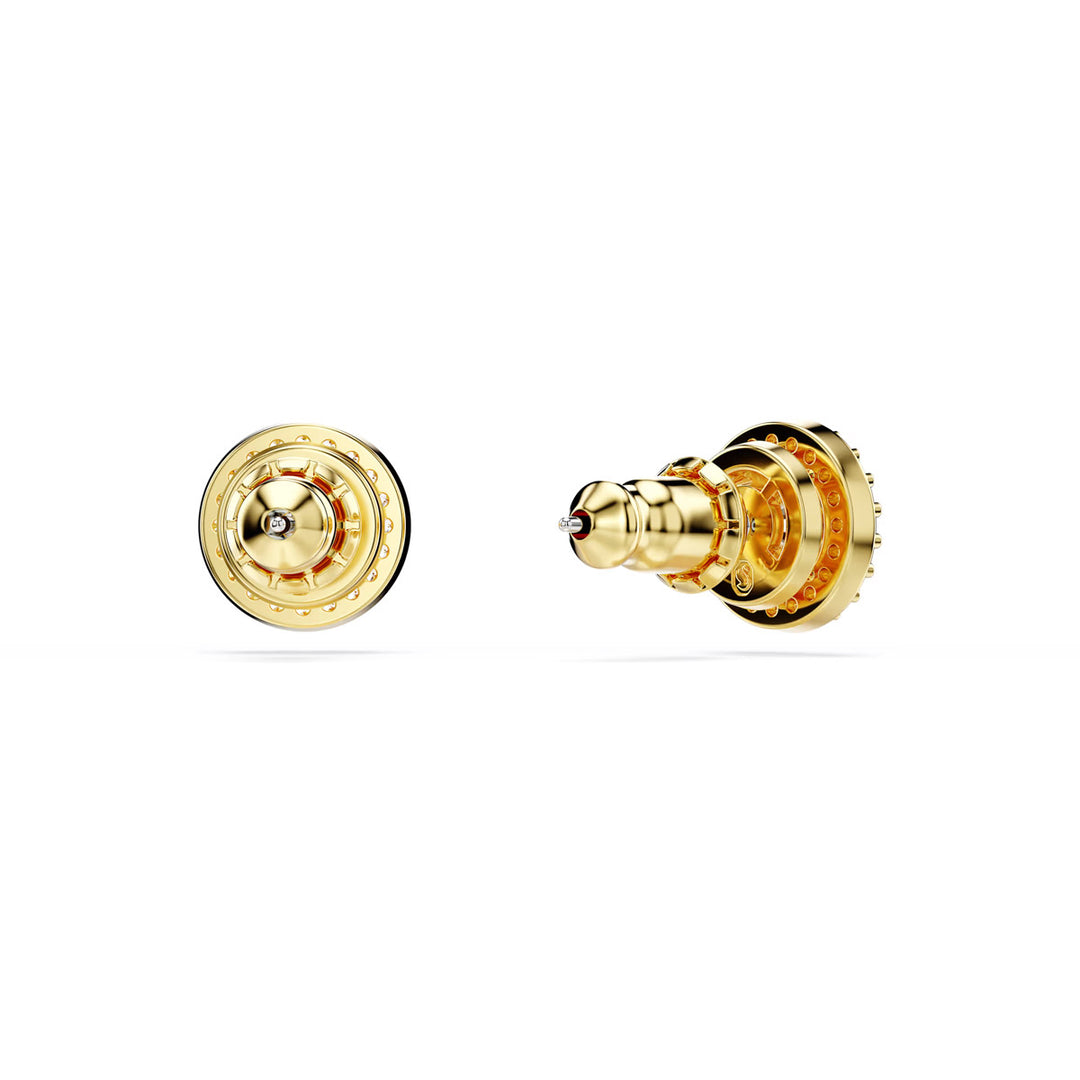 Swarovski Una Angelic Ohrstecker Rundschliff Goldfarben Goldlegierungsschicht - 5686637