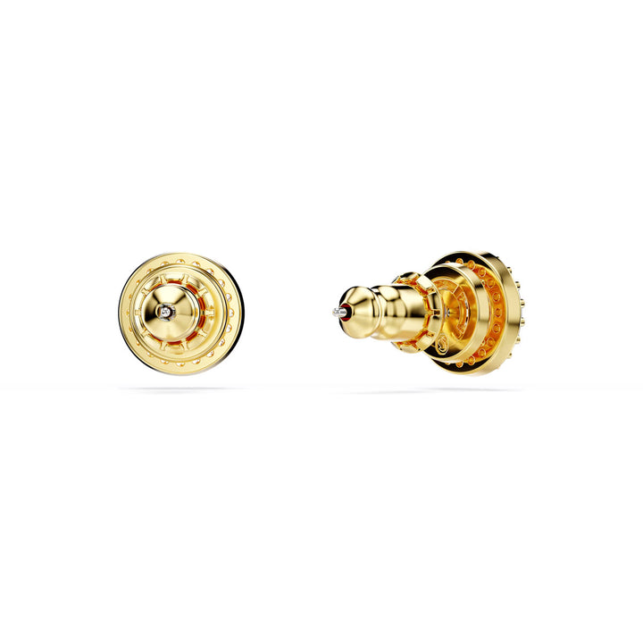 Swarovski Una Angelic Ohrstecker Rundschliff Goldfarben Goldlegierungsschicht - 5686637