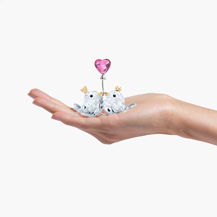 Swarovski Unzertrennliche Vögel Rosa Herz - 5492226