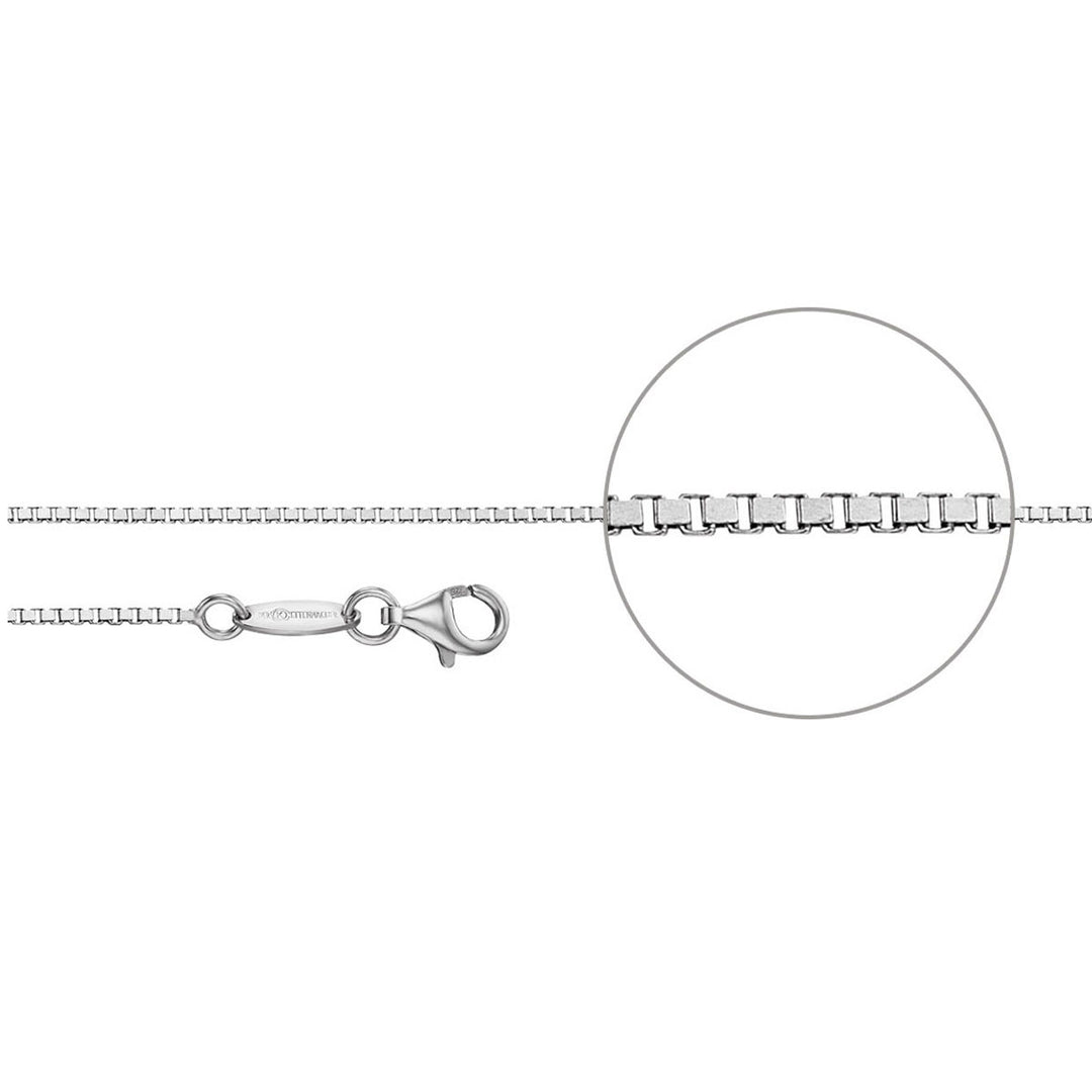 Der Kettenmacher Venezianerkette Silber Diamantiert
