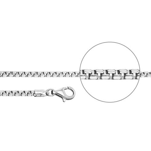 Der Kettenmacher Venezianerkette Silber Rund