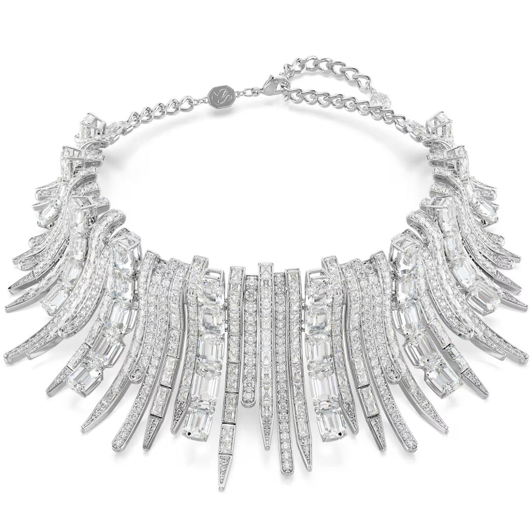 Swarovski Collana Vienna Taglio misto Bianco Placcato rodio - 5754021