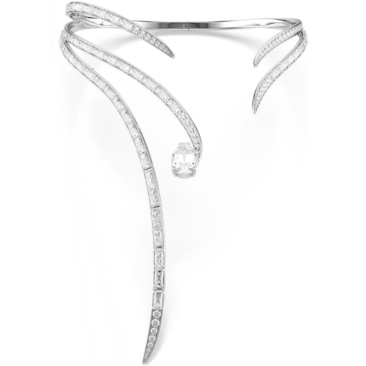Swarovski Collana Vienna Taglio misto Bianca Placcato rodio - 5749067