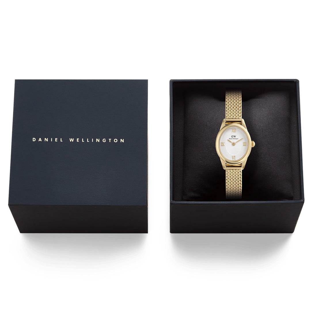 Daniel Wellington Ophelia Mini Mesh White Gold - DW00100939