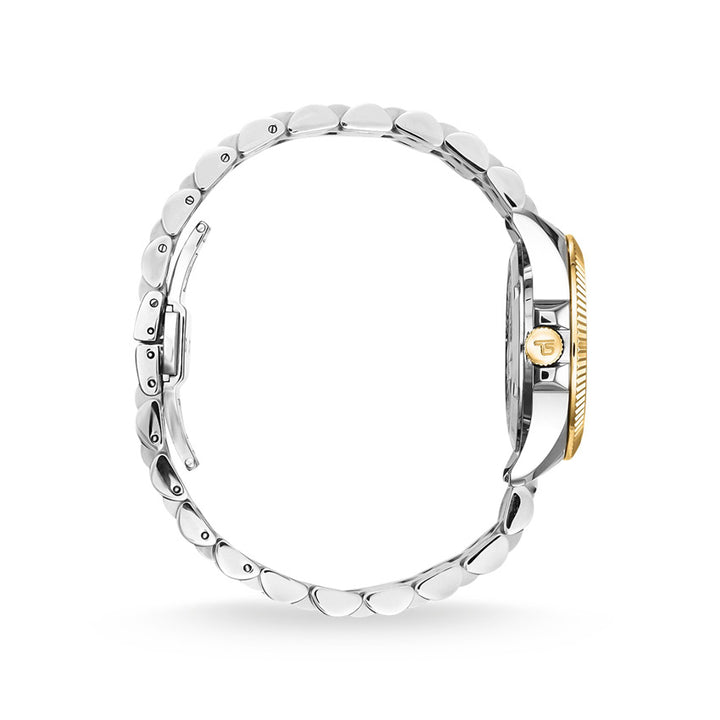 Thomas Sabo Damenuhr Bicolor gold silber - WA0370-291-203