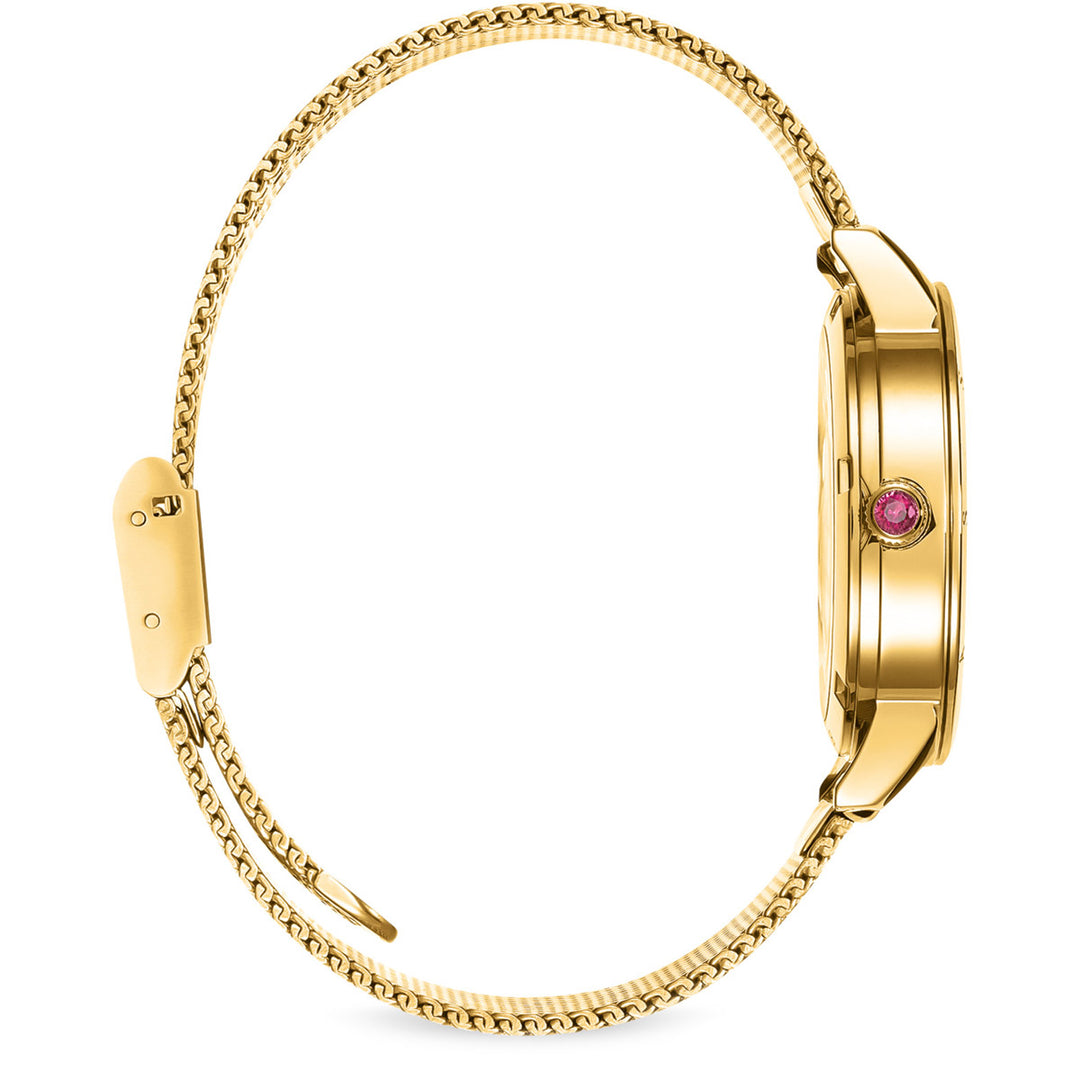 Thomas Sabo Damenuhr Schlange in 3D-Optik gelbgoldfarben - WA0384-264-207