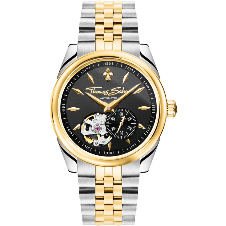 Thomas Sabo Automatikuhr mit Lilienemblem in Bicolour - WA0415-291-203