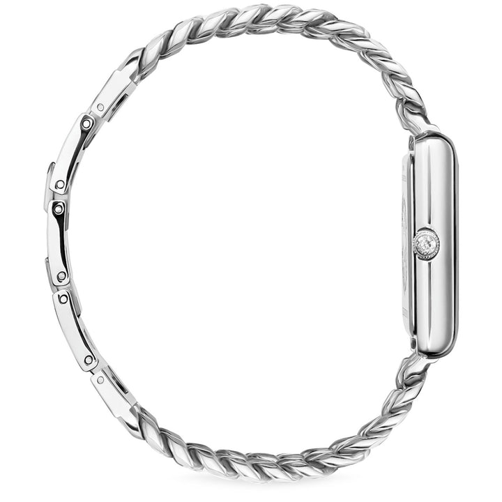 Thomas Sabo Damenuhr rechteckig silberfarben - WA0428-201-201