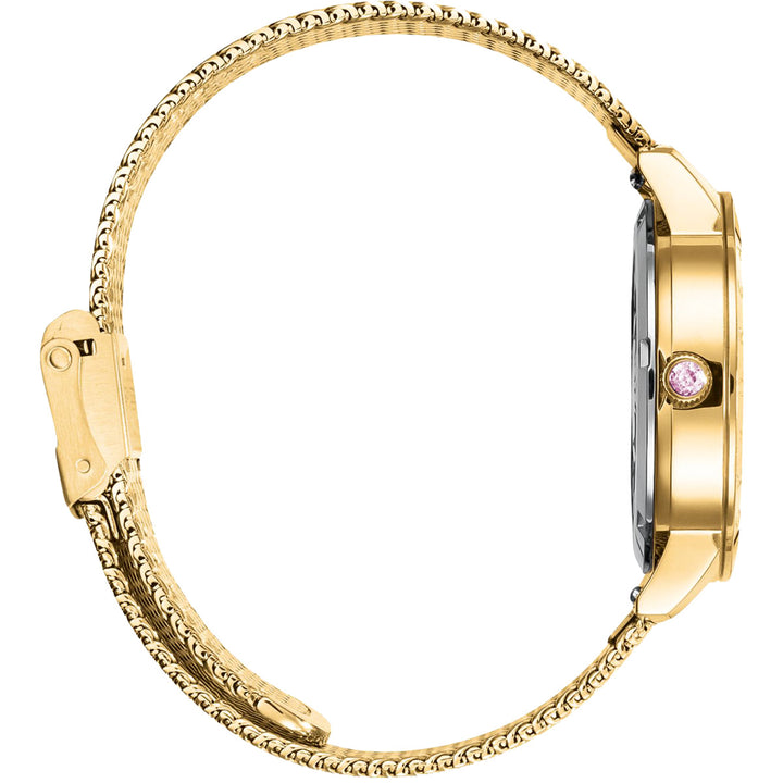 Thomas Sabo Damenuhr mit Schmetterlingen goldfarben - WA0430-291-207