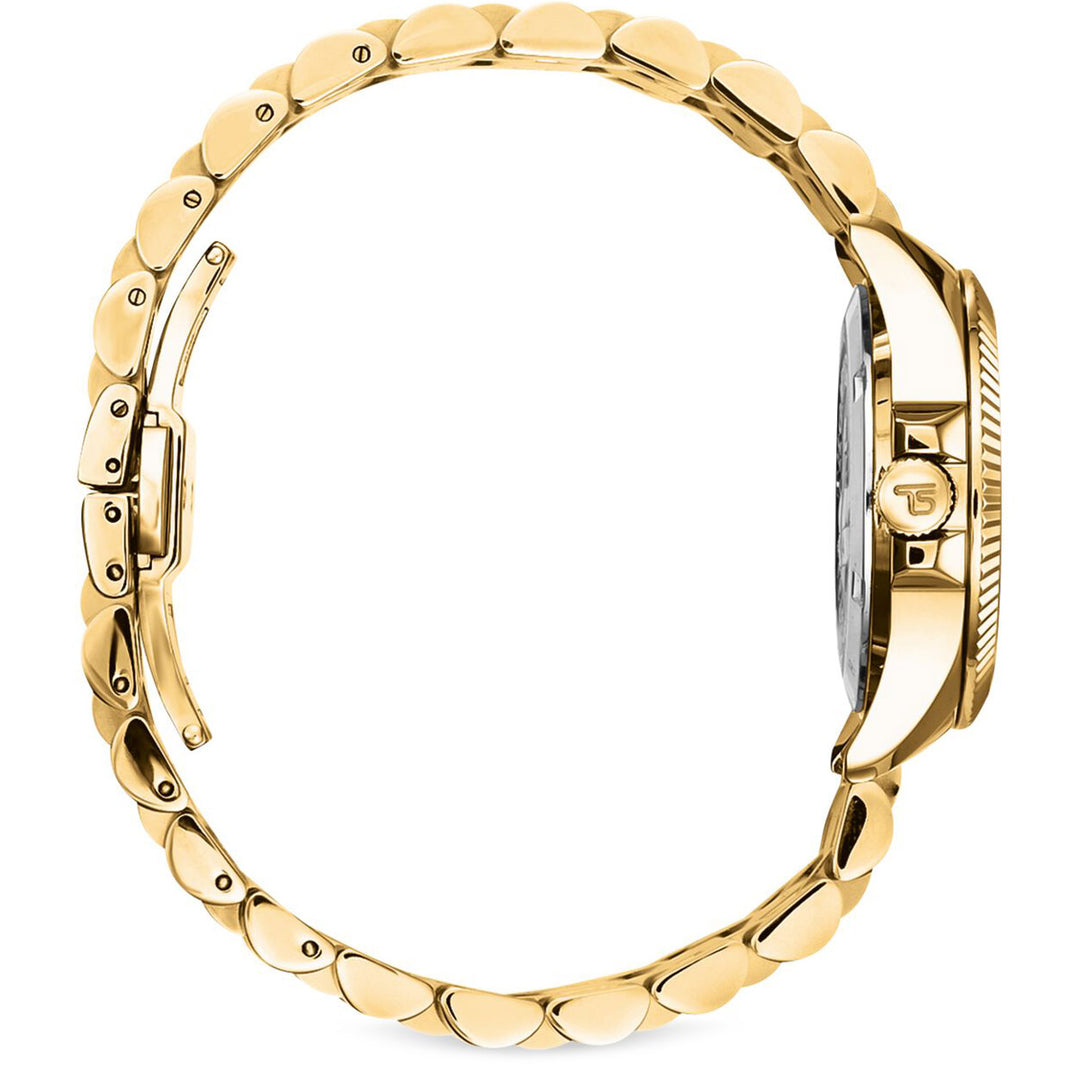 Thomas Sabo Damenuhr mit Malachit Divine Jewellery Stone goldfarben - WA0436-291-211