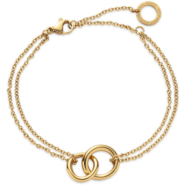 Paul Hewitt Waves Armband Gold - PH-JE-0109