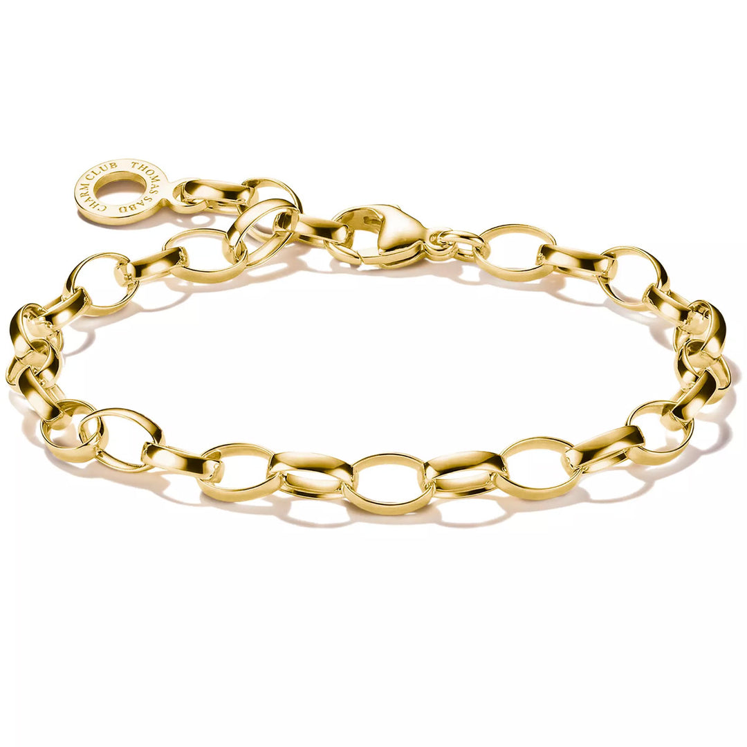 Thomas Sabo Charm Armband Klassisch Vergoldet - X0031-413-39