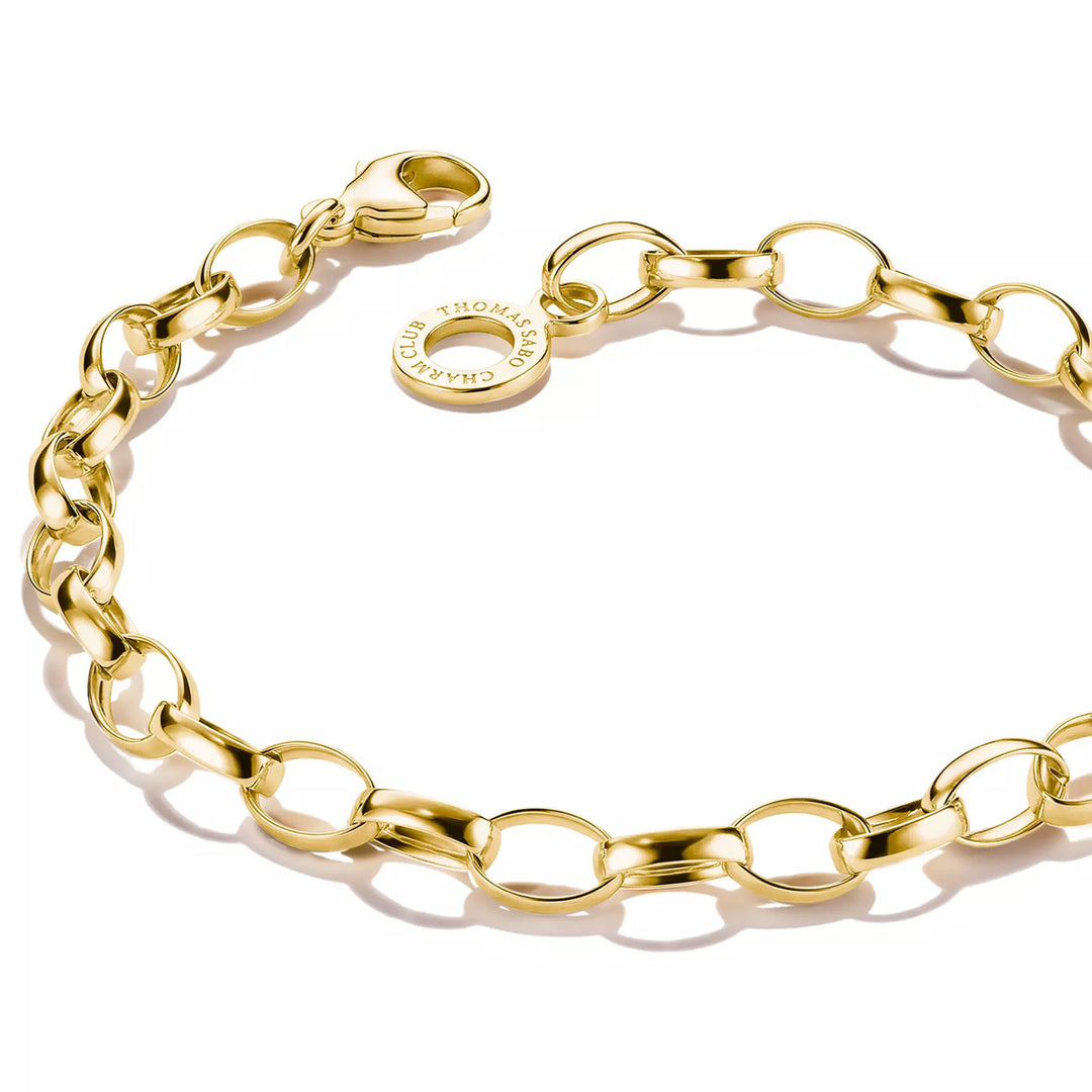Thomas Sabo Charm Armband Klassisch Vergoldet - X0031-413-39