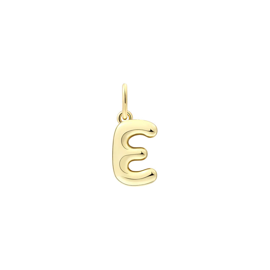 Pendentif Lettre Bold Charm Xenox E - XS10451G/E