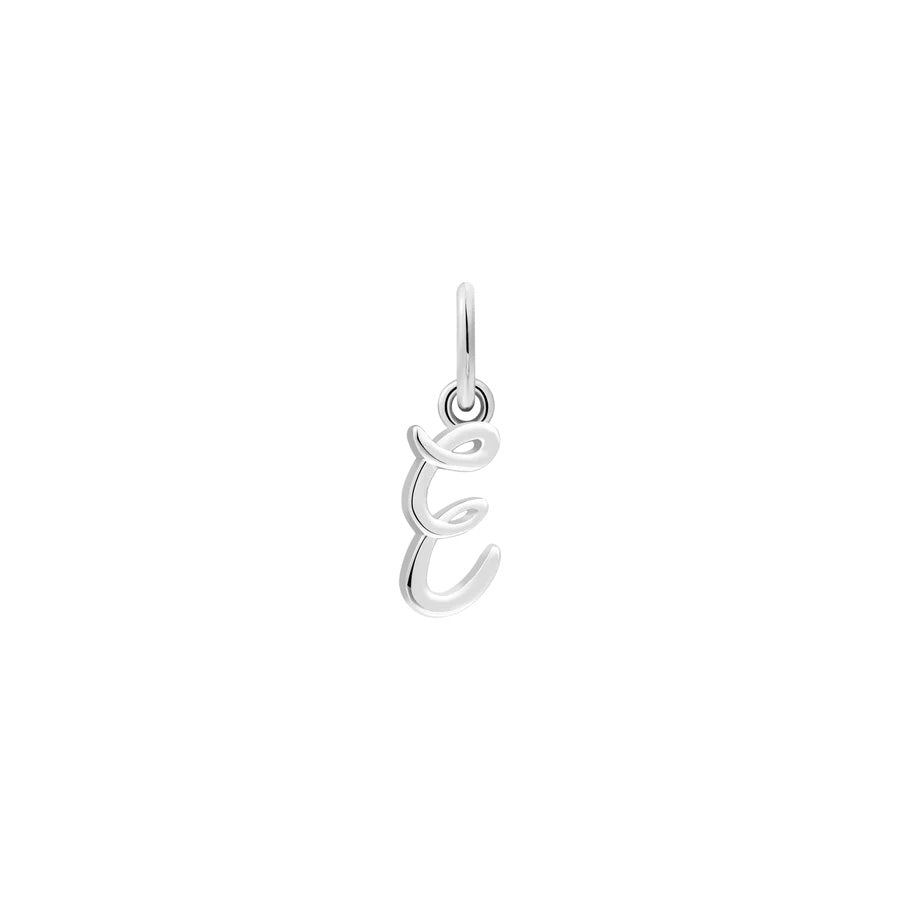 Xenox E Letter Italic Charm - XS10452W/E