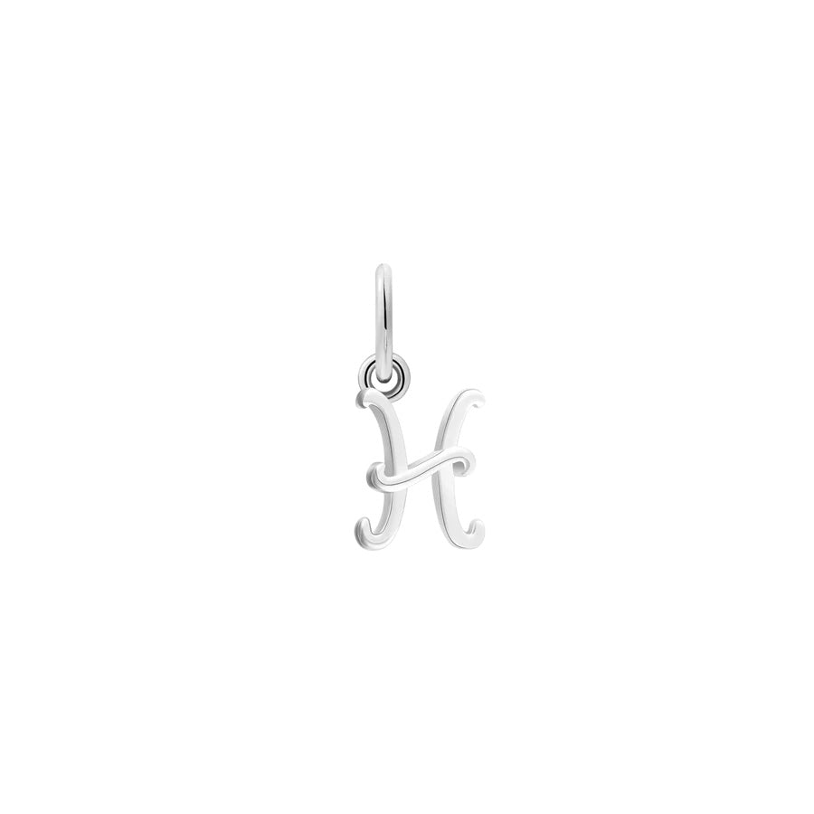 Pendentif Lettre H Xenox Italic - XS10452W/H