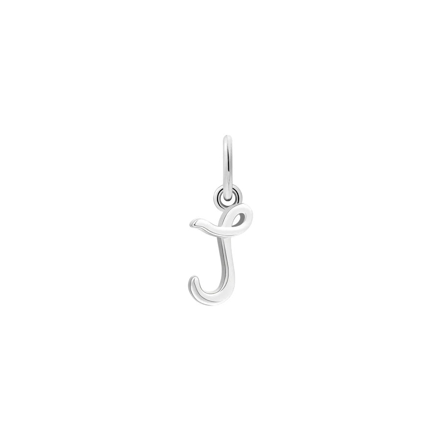 Xenox J Lettre Pendentif Italique - XS10452W/J