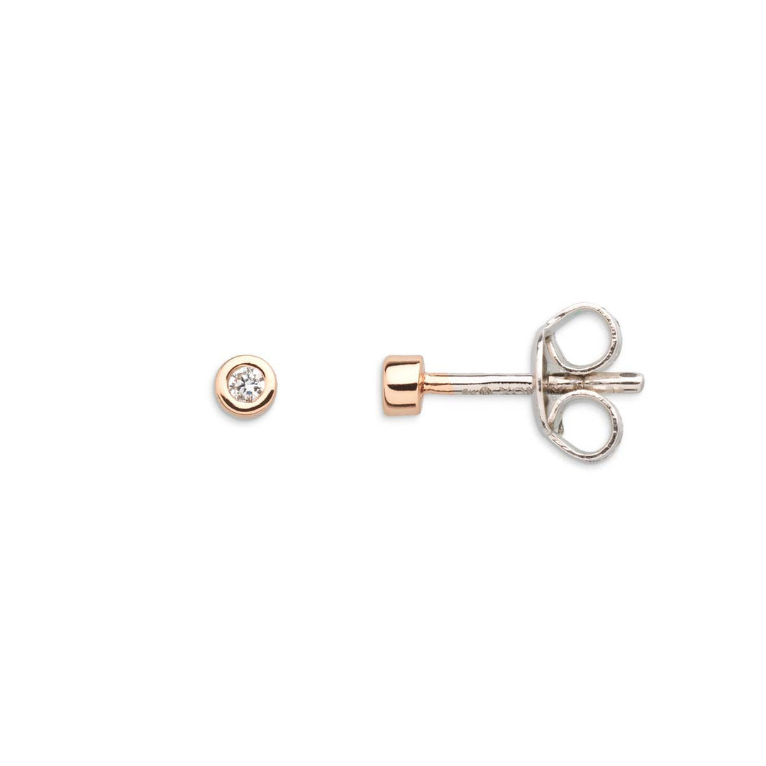 Xenox Silver Circle Ohrstecker - XS3513RN