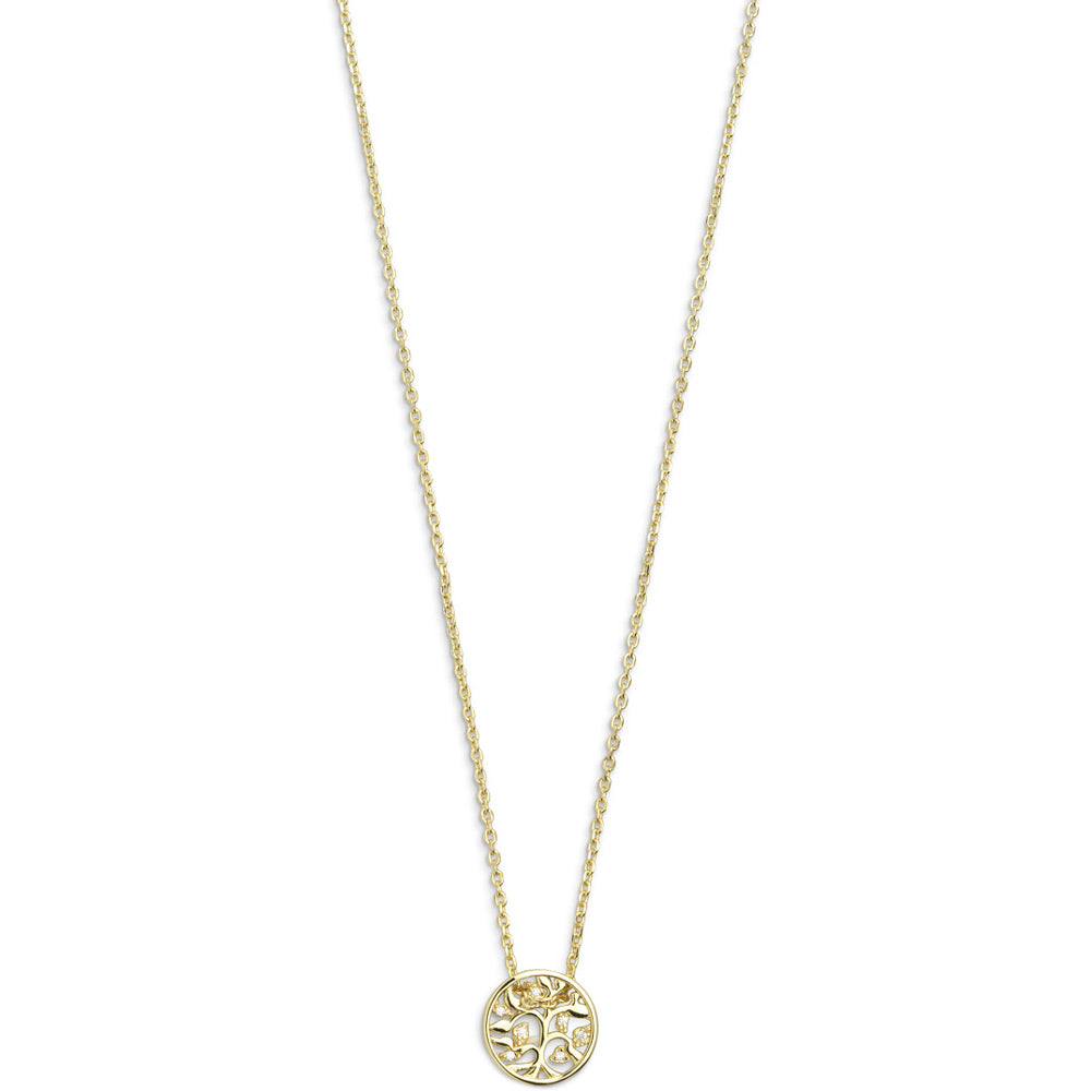Xenox Lebensbaum Gold Halskette - XS3565G