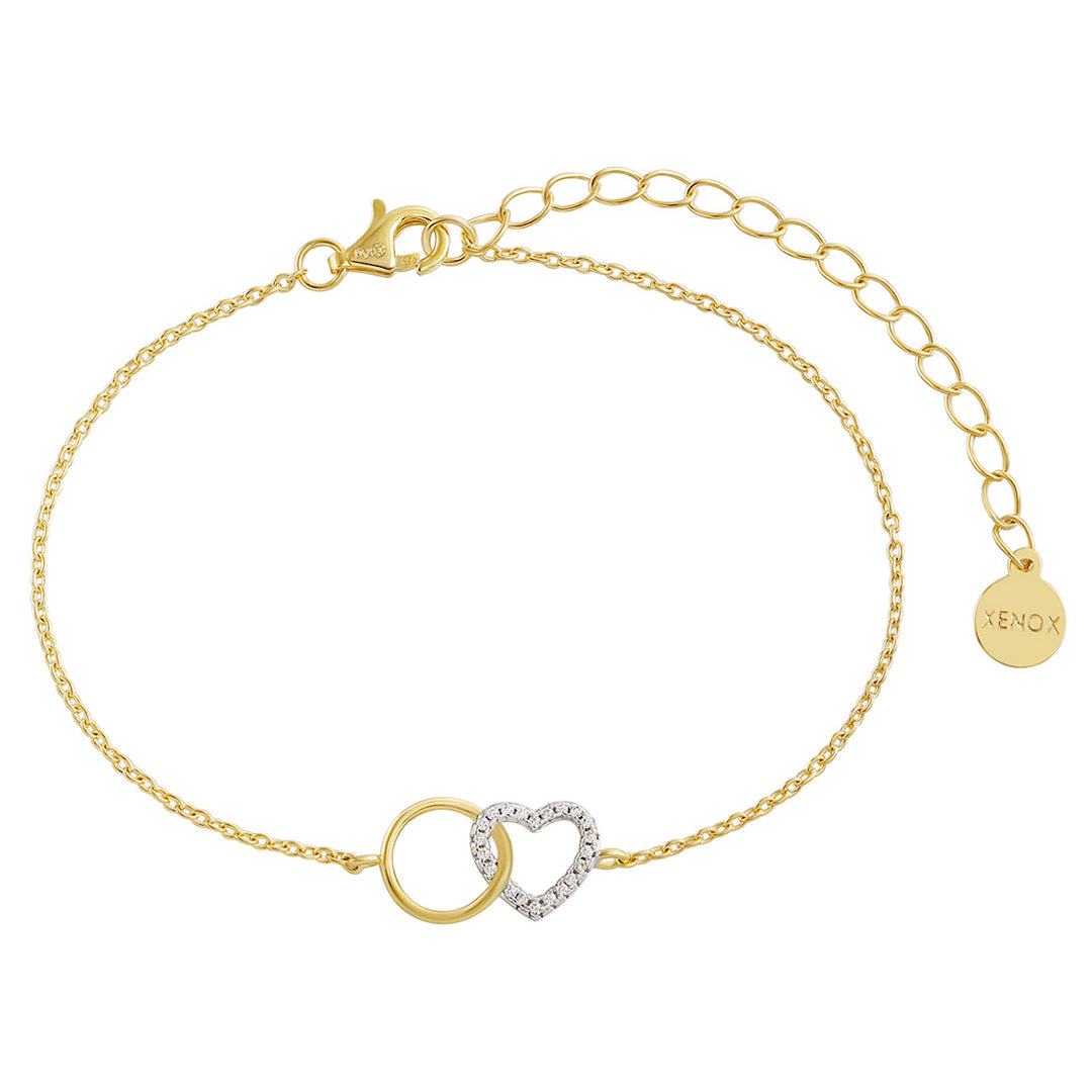 Xenox Love Story Gold Armband - XS3612G