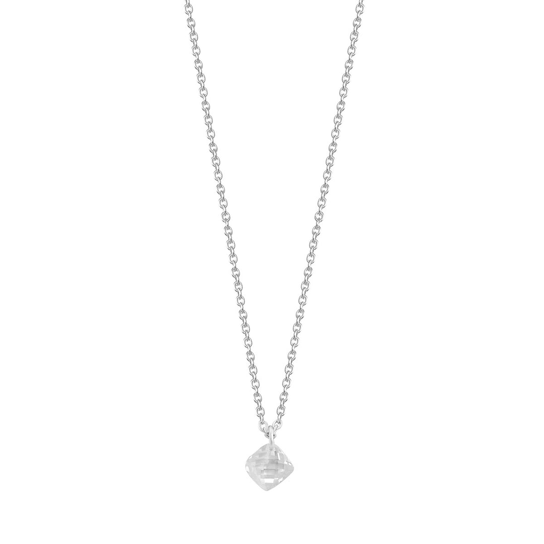 Xenox Fancy Cut Silver Halskette - XS6023