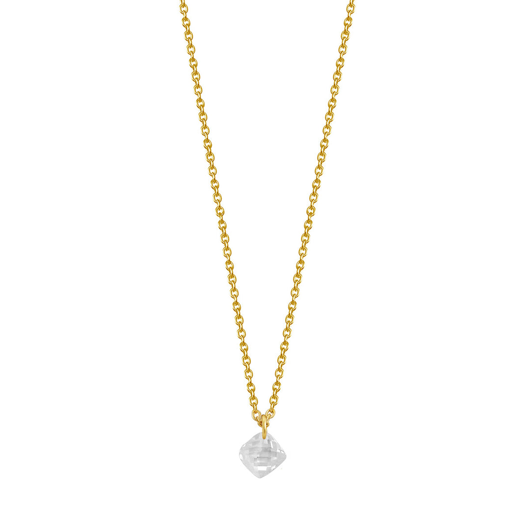 Xenox Fancy Cut Gold Halskette - XS6023G