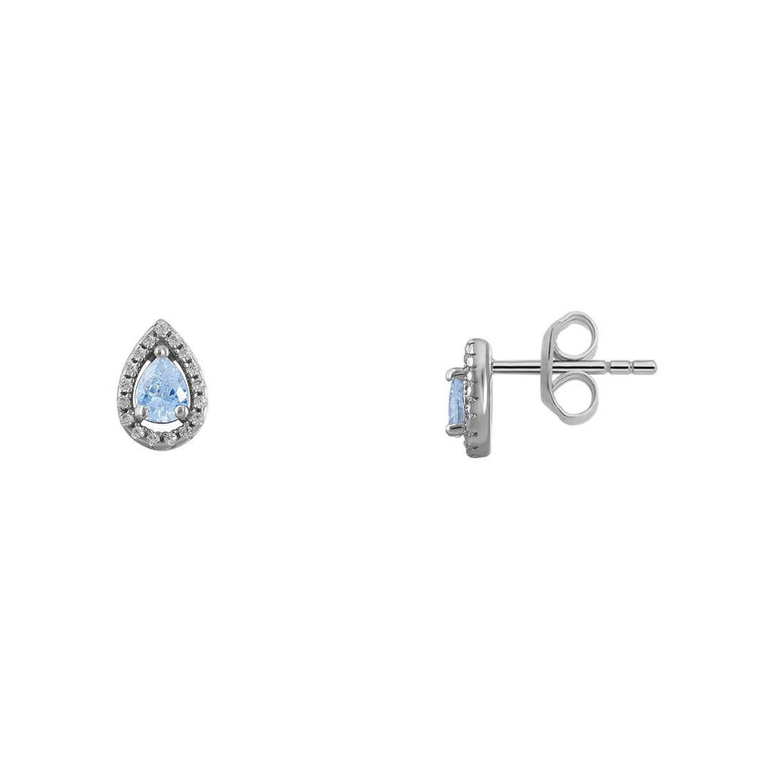Xenox Fancy Cut Silver Ohrstecker - XS6077