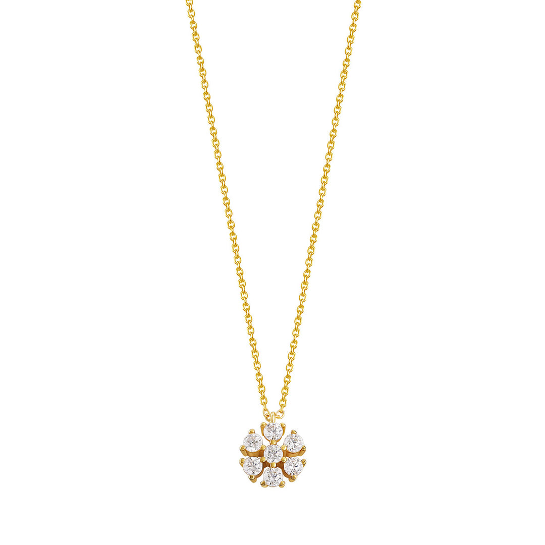 Xenox Fancy Cut Gold Halskette - XS6085G