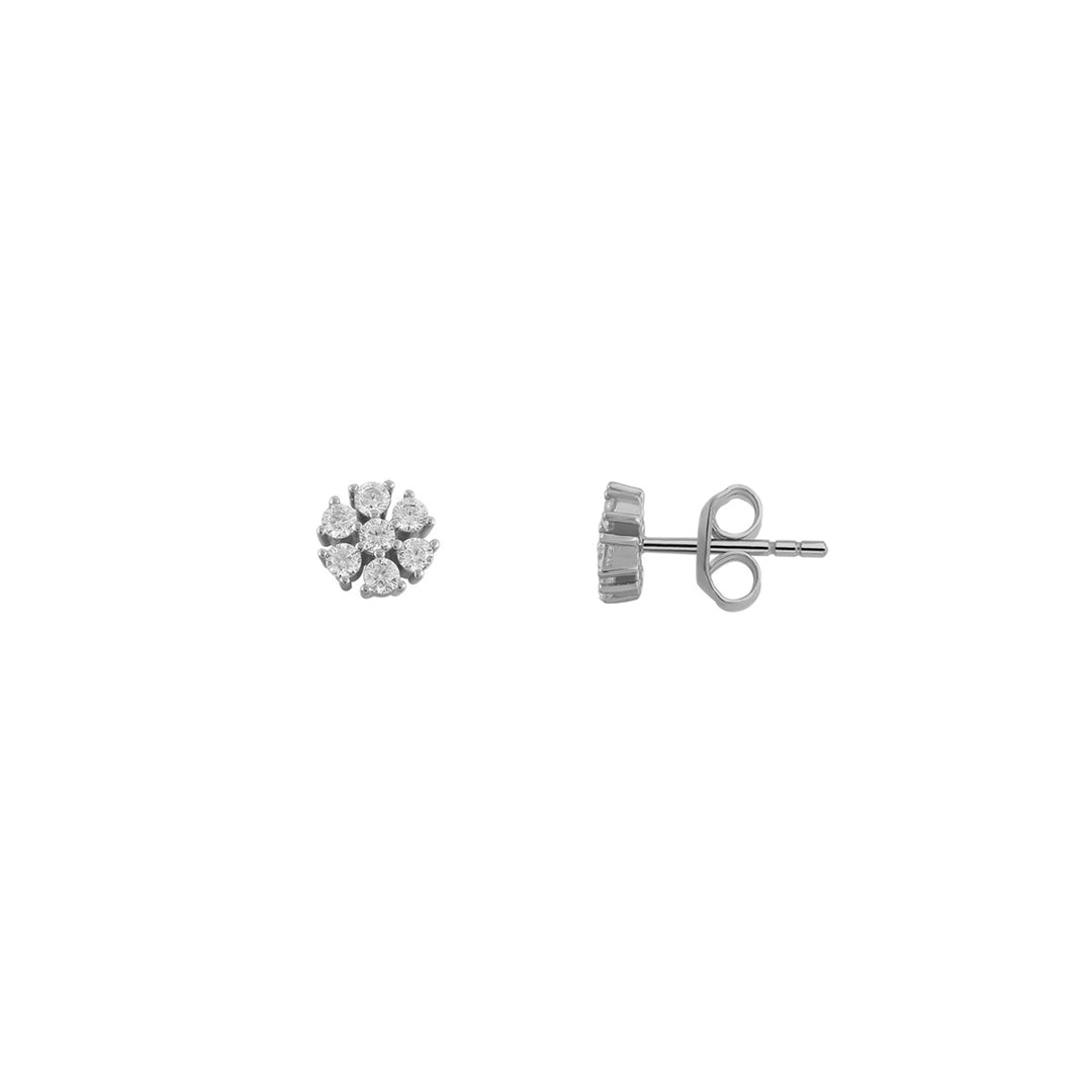 Xenox Fancy Cut Silver Ohrstecker - XS6086