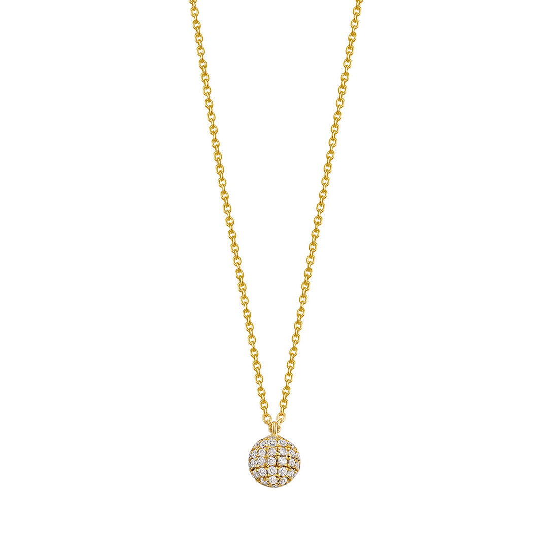 Xenox Classic Circle Gold Halskette - XS6087G