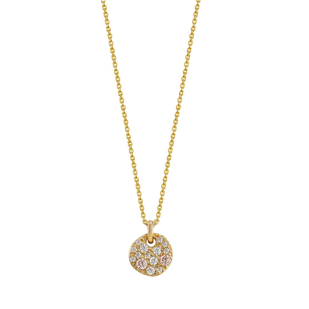 Xenox Classic Circle Gold Halskette - XS6092G
