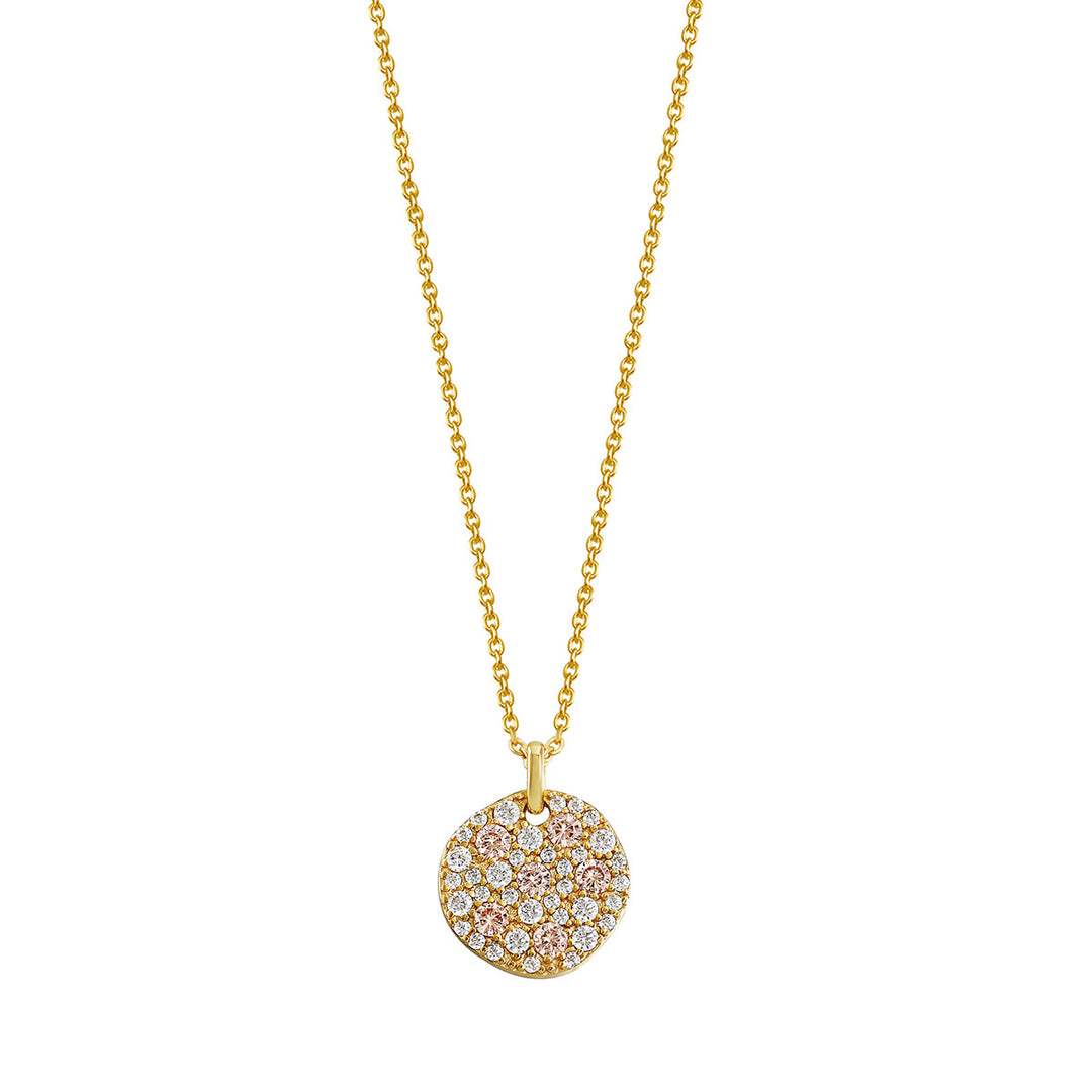 Xenox Classic Circle Gold Halskette - XS6093G