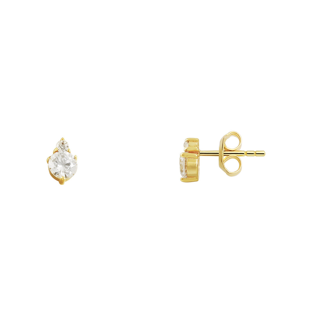 Xenox Krappe Gold Ohrringe - XS7346G