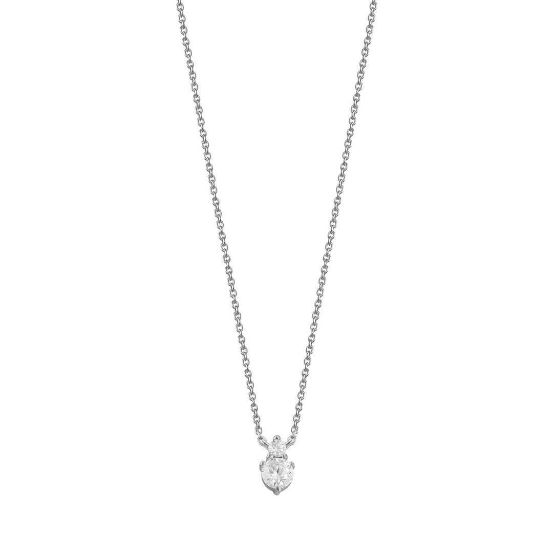 Xenox Krappe Silber Halskette - XS7347