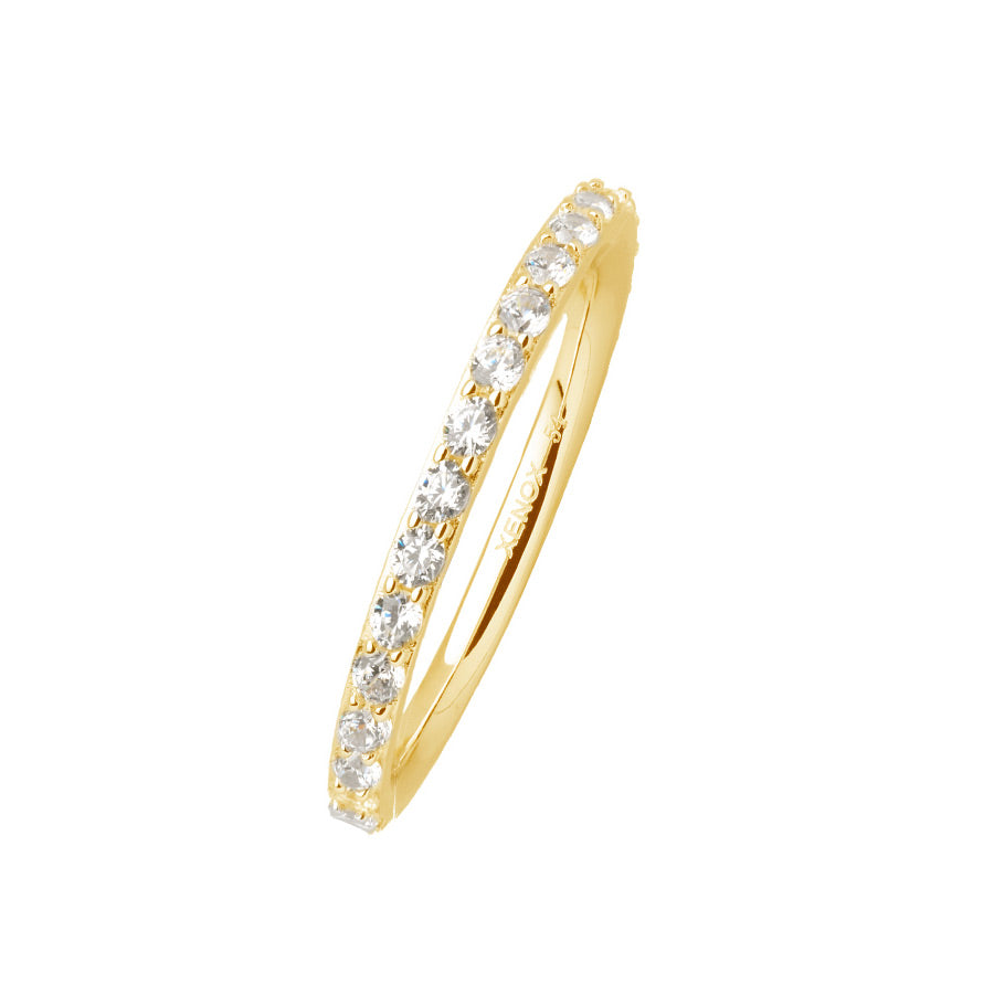 Xenox Krappe Gold Ring - XS7389G