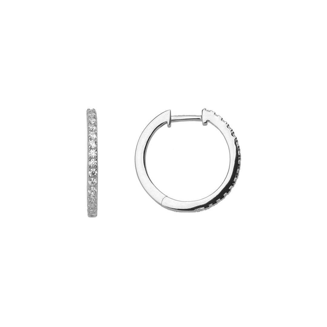 Xenox Silver Creolen - XS8663