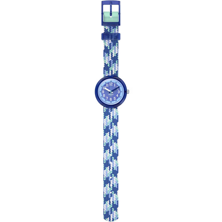 Flik Flak Braid In Blue - FPNP169